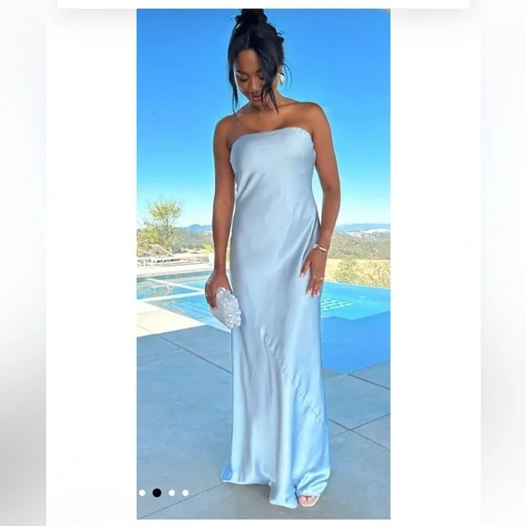 chinese dress ladies Marilyn Sparkle Knit Maxi Tube Dress  For Elyse